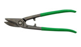 Kruhové vystřihovací nůžky zelené - oplastované