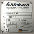 Profilovac stroj Schlebach MINI-LIGHT > 2014